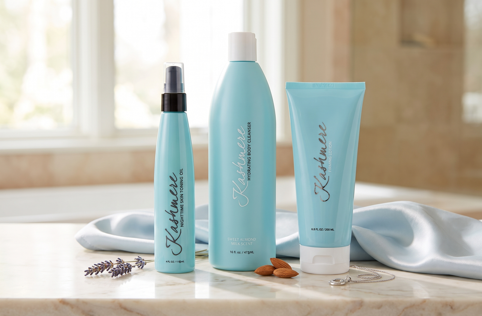The Kashmere Ritual body-care collection